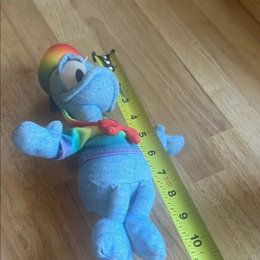 Disney Rainbow Donald Duck Stuffed Animal